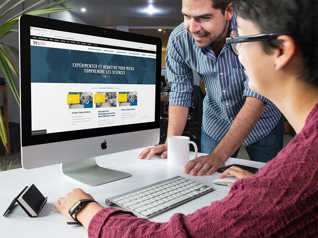 site internet wordpress asso tous chercheur