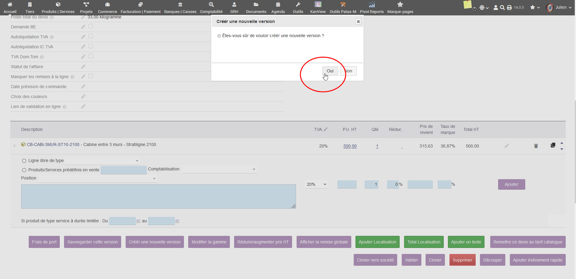 module dolibarr propale history atm